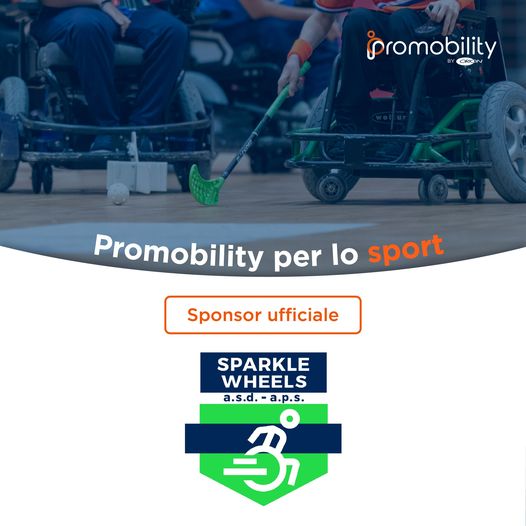 Promobility è lo sponsor ufficiale di Sparkle Wheels